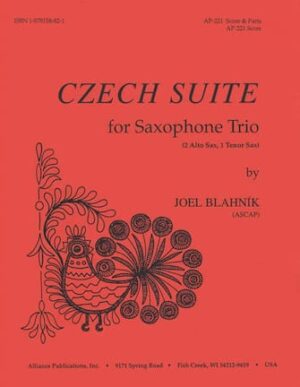 Czech Suite for Saxophone Trio