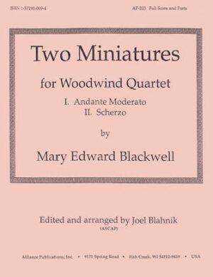 Two Miniatures for WW Quartet