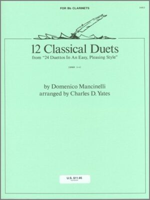 12 Classical Duets (Score Only)