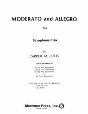 Moderato and Allegro