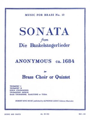 Sonata from Die Bankelsangerlie