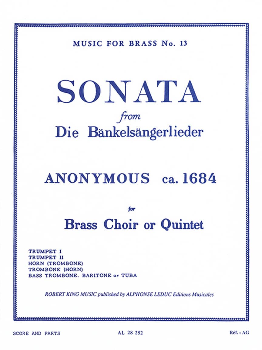 Sonata from Die Bankelsangerlie