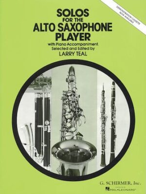 Solos for the Alto Saxophone Pl