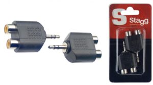 Stagg Adaptor, 3.5mm Stereo (M)
