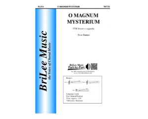 O Magnum Mysterium
