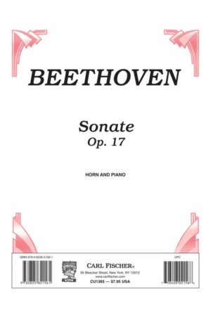 Sonate, Op.17