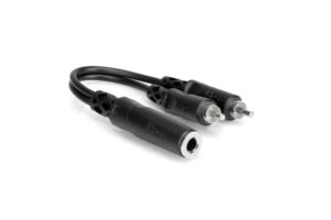 Hosa Y Cable, Mono(F)-RCA(M)