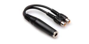 Hosa Y Cable, Mono(F)-RCA(F)