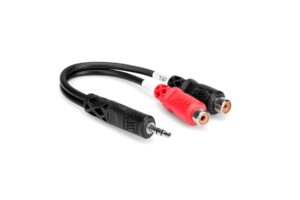 Hosa Y Cable, Stereo(M)-RCA(F)
